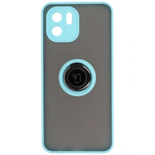 Kup Bizon Case Hybrid Ring Xiaomi Redmi A1 fumuriu cu un cadru bleu deschis - BIZ2240 - {ean13} - Sklep Home Screen