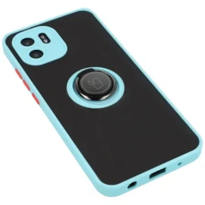 Kup Bizon Case Hybrid Ring Xiaomi Redmi A1 fumuriu cu un cadru bleu deschis - BIZ2240 - {ean13} - Sklep Home Screen