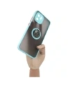 Kup Bizon Case Hybrid Ring Xiaomi Redmi A1 fumuriu cu un cadru bleu deschis - BIZ2240 - {ean13} - Sklep Home Screen