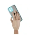 Buy Bizon Case Hybrid Ring Xiaomi Redmi A1 smoky with a light blue frame - BIZ2240 - {ean13} - Home Screen Store Europe