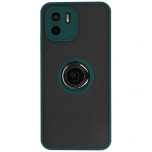 Kup Bizon Case Hybrid Ring Xiaomi Redmi A1 fumuriu cu un cadru verde închis - BIZ2245 - {ean13} - Sklep Home Screen