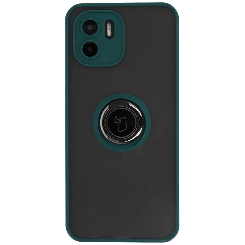 Kup Bizon Case Hybrid Ring Xiaomi Redmi A1 füstös sötétzöld kerettel - BIZ2245 - {ean13} - Sklep Home Screen