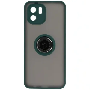 Kup Bizon Case Hybrid Ring Xiaomi Redmi A1 fumuriu cu un cadru verde închis - BIZ2245 - {ean13} - Sklep Home Screen