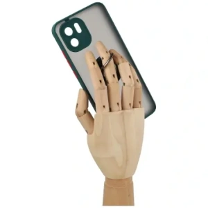Kup Bizon Case Hybrid Ring Xiaomi Redmi A1 fumuriu cu un cadru verde închis - BIZ2245 - {ean13} - Sklep Home Screen