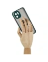Kup Bizon Case Hybrid Ring Xiaomi Redmi A1 fumuriu cu un cadru verde închis - BIZ2245 - {ean13} - Sklep Home Screen