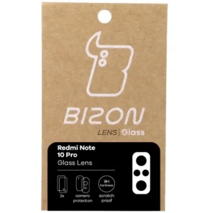 Kup Szkło na aparat Bizon Glass Lens do Xiaomi Redmi Note 10 Pro [2 PACK] - BIZ2247 - {ean13} - Sklep Home Screen