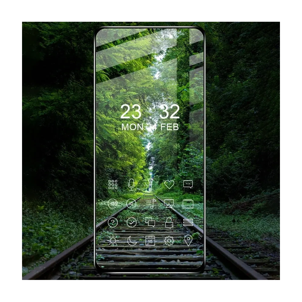 Szkło hartowane Bizon Glass Edge do Redmi Note 10 Pro czarne