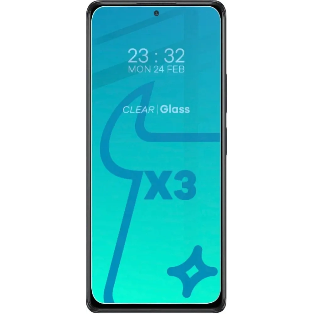 Szkło hartowane Bizon Glass Clear - 3 szt. + obiektyw Redmi Note 10 Pro