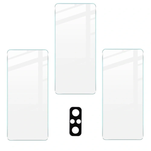 Buy Bizon Glass Clear tempered glass - 3 pcs. + lens glass Redmi Note 10 Pro - BIZ2250 - {ean13} - Home Screen Store Europe