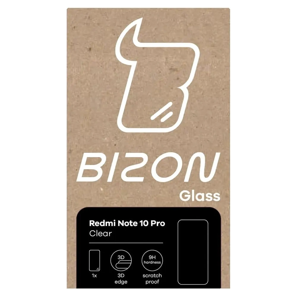 Szkło hartowane Bizon Glass Clear do Xiaomi Redmi Note 10 Pro