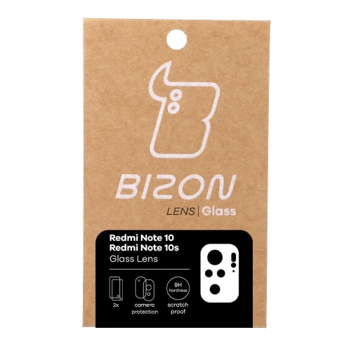 Kup Bizon Sticlă Lentilă Xiaomi Redmi Note 10 / 10S [2 PACHET] - BIZ2254 - {ean13} - Sklep Home Screen