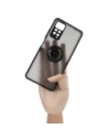 Bizon Case Hybrid Ring Xiaomi Redmi Note 11 Pro / Pro 5G smoky with a black frame