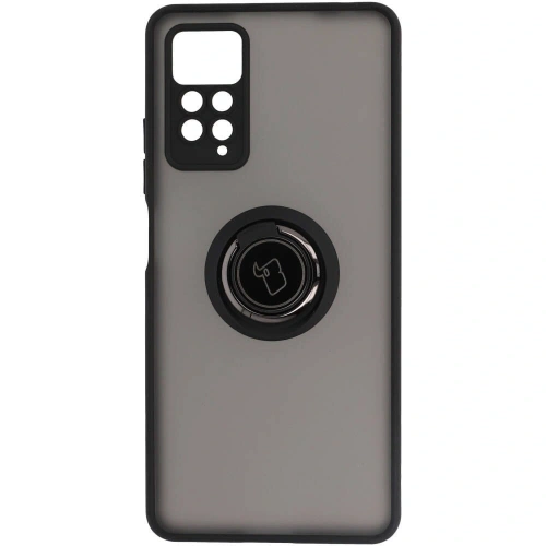 Kup Bizon Case Hybrid Ring Xiaomi Redmi Note 11 Pro / Pro 5G fumuriu cu un cadru negru - BIZ2259 - {ean13} - Sklep Home Screen