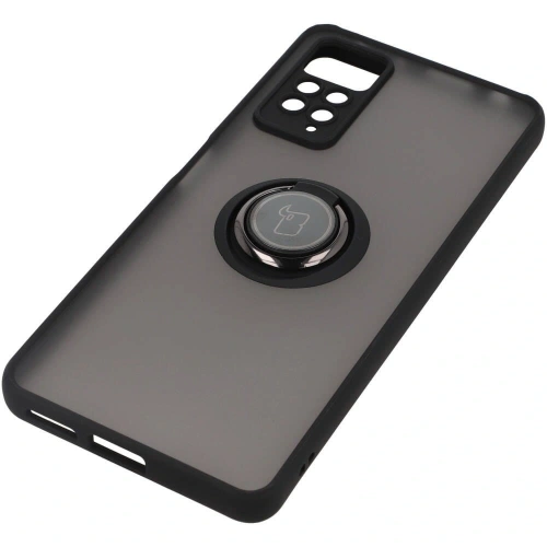Kup Bizon Case Hybrid Ring Xiaomi Redmi Note 11 Pro / Pro 5G fumuriu cu un cadru negru - BIZ2259 - {ean13} - Sklep Home Screen