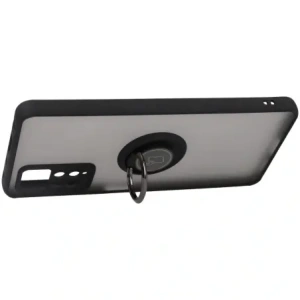 Kup Etui s úchopem na prst Bizon Case Hybrid Ring do Xiaomi Redmi Note 11 Pro / Pro 5G kouřové s černým rámečkem - BIZ2259 - {ean13} - Sklep Home Screen