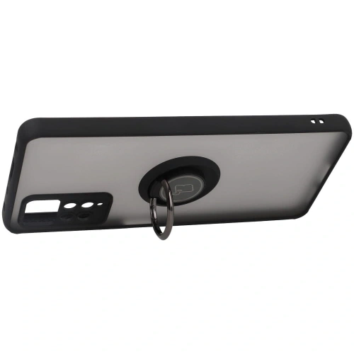 Kup Etui s úchopem na prst Bizon Case Hybrid Ring do Xiaomi Redmi Note 11 Pro / Pro 5G kouřové s černým rámečkem - BIZ2259 - {ean13} - Sklep Home Screen