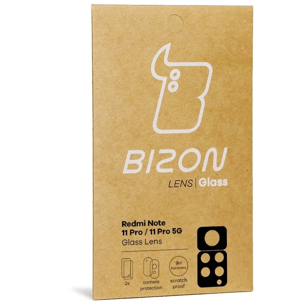 Szkło na aparat Bizon Glass Lens do Redmi Note 11 Pro/ 5G [2 PACK]