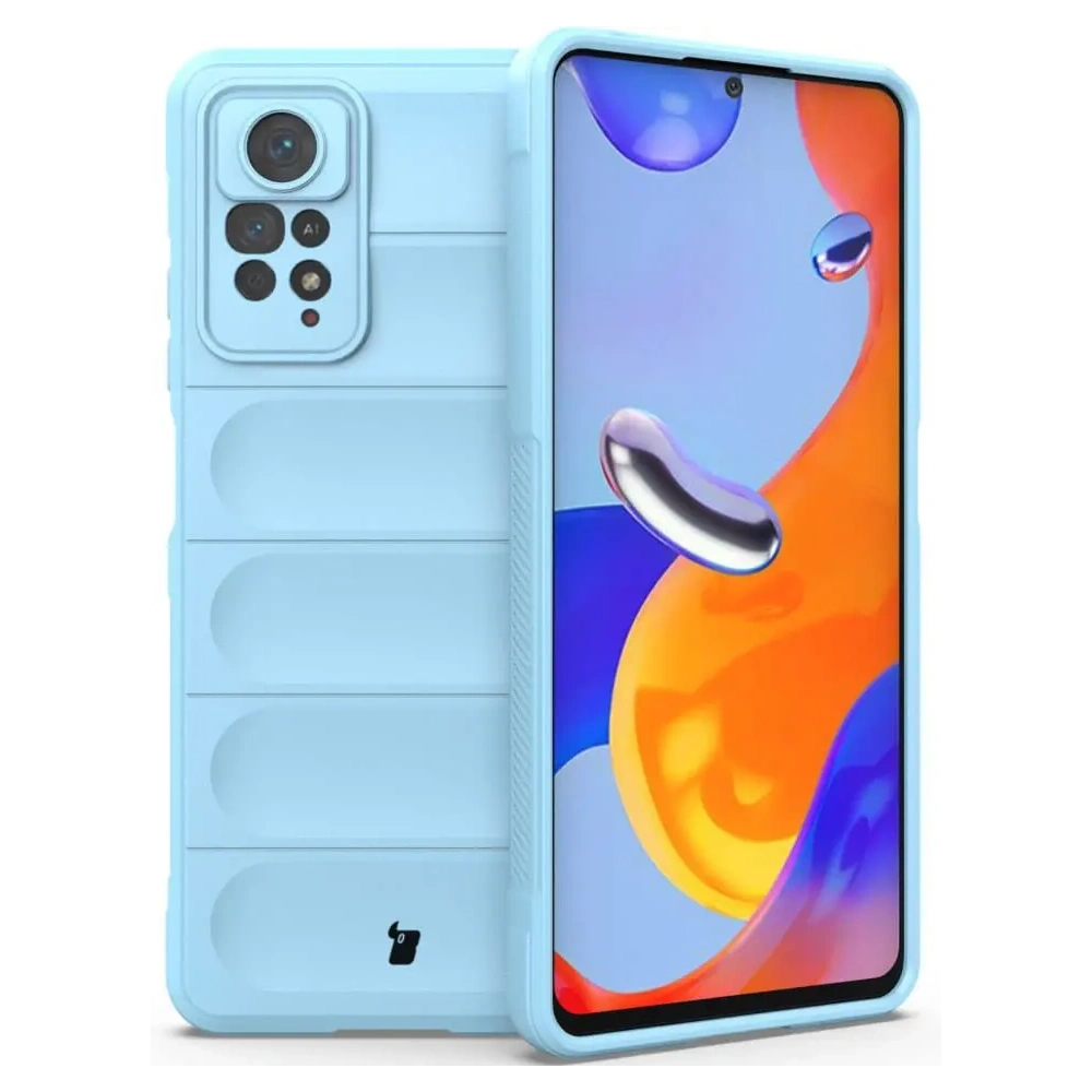 Pancerne etui Bizon Case Tur do Xiaomi Redmi Note 11 Pro / Pro 5G jasnoniebieskie