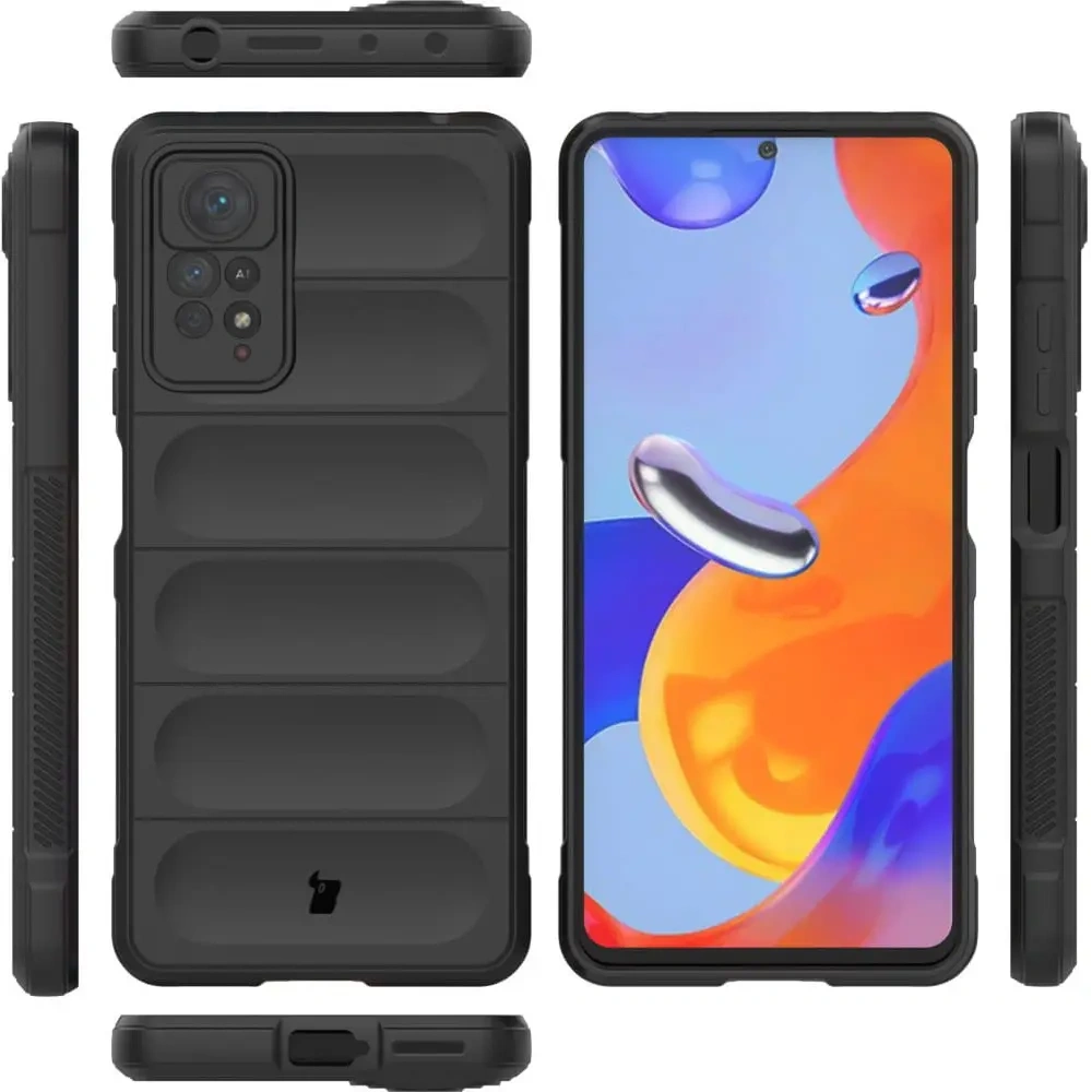 Pancerne etui Bizon Case Tur do Xiaomi Redmi Note 11 Pro / Pro 5G czarne