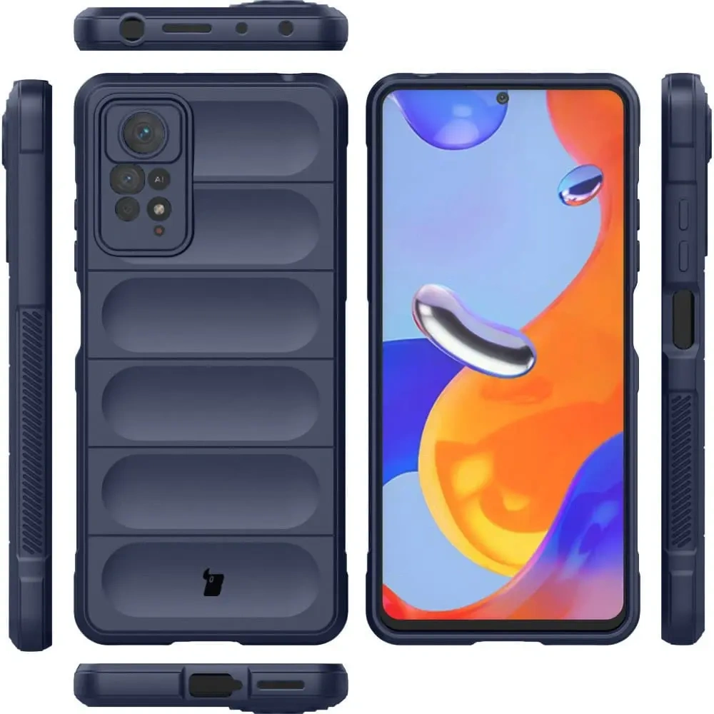 Pancerne etui Bizon Case Tur do Xiaomi Redmi Note 11 Pro / Pro 5G granatowe
