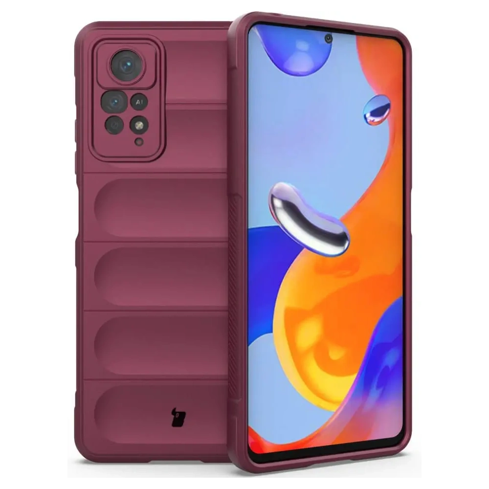 Pancerne etui Bizon Case Tur do Xiaomi Redmi Note 11 Pro / Pro 5G ciemnofioletowe