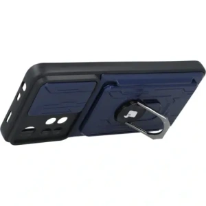 Kup Bizon Case Camshield Kártyahely Gyűrű Xiaomi Redmi Note 11 Pro+ 5G tengerészkék - BIZ2270 - {ean13} - Sklep Home Screen