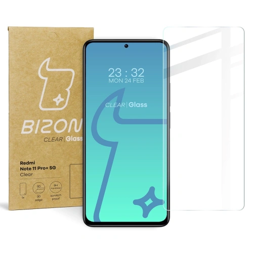 Buy Bizon Glass Clear Xiaomi Redmi Note 11 Pro+ 5G - BIZ2271 - {ean13} - Home Screen Store Europe