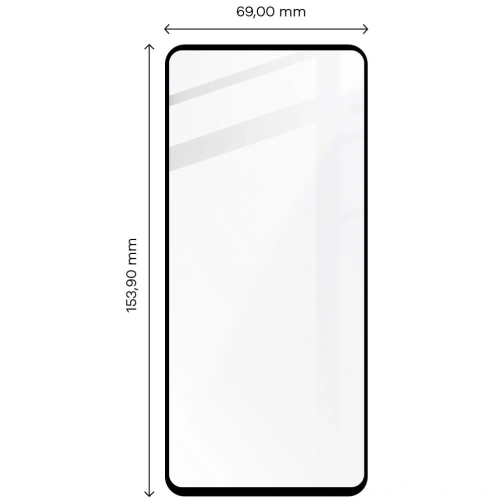 Kup Bizon Sticlă Edge Redmi Note 11 / 11s negru - BIZ2274 - {ean13} - Sklep Home Screen