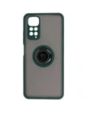 Buy Bizon Case Hybrid Ring Xiaomi Redmi Note 11 / 11S 4G smoky with a dark green frame - BIZ2276 - {ean13} - Home Screen Store Europe