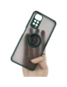 Buy Bizon Case Hybrid Ring Xiaomi Redmi Note 11 / 11S 4G smoky with a dark green frame - BIZ2276 - {ean13} - Home Screen Store Europe