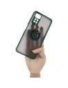 Buy Bizon Case Hybrid Ring Xiaomi Redmi Note 11 / 11S 4G smoky with a dark green frame - BIZ2276 - {ean13} - Home Screen Store Europe