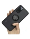 Bizon Case Hybrid Ring Xiaomi Redmi Note 11 / 11S 4G smoky with a black frame