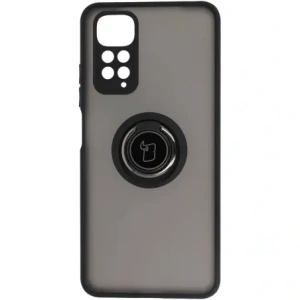 Kup Etui z uchwytem na palec Bizon Case Hybrid Ring do Xiaomi Redmi Note 11 / 11S 4G przydymione z czarną ramką - BIZ2277 - {ean13} - Sklep Home Screen