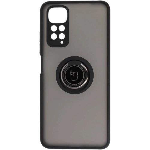 Kup Bizon Case Hybrid Ring Xiaomi Redmi Note 11 / 11S 4G fumuriu cu un cadru negru - BIZ2277 - {ean13} - Sklep Home Screen