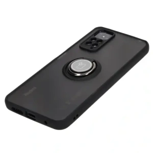 Kup Bizon Case Hybrid Ring Xiaomi Redmi Note 11 / 11S 4G fumuriu cu un cadru negru - BIZ2277 - {ean13} - Sklep Home Screen