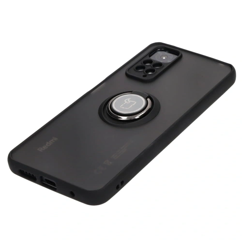 Kup Bizon Case Hybrid Ring Xiaomi Redmi Note 11 / 11S 4G rauchig mit einem schwarzen Rahmen - BIZ2277 - {ean13} - Sklep Home Screen