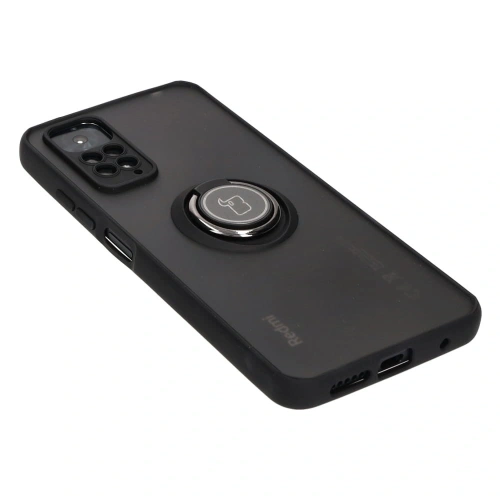 Kup Bizon Case Hybrid Ring Xiaomi Redmi Note 11 / 11S 4G rauchig mit einem schwarzen Rahmen - BIZ2277 - {ean13} - Sklep Home Screen
