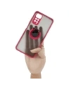 Kup Bizon Case Hybrid Ring Xiaomi Redmi Note 11 / 11S 4G fumuriu cu un cadru roșu - BIZ2278 - {ean13} - Sklep Home Screen
