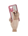 Kup Bizon Case Hybrid Ring Xiaomi Redmi Note 11 / 11S 4G fumuriu cu un cadru roșu - BIZ2278 - {ean13} - Sklep Home Screen