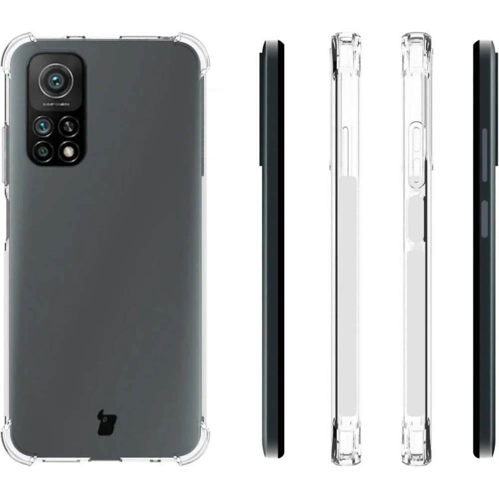 Etui + 2x szkło na ekran + obiektyw Bizon Case Clear Pack Xiaomi do Redmi Note 11S 4G przezroczyste