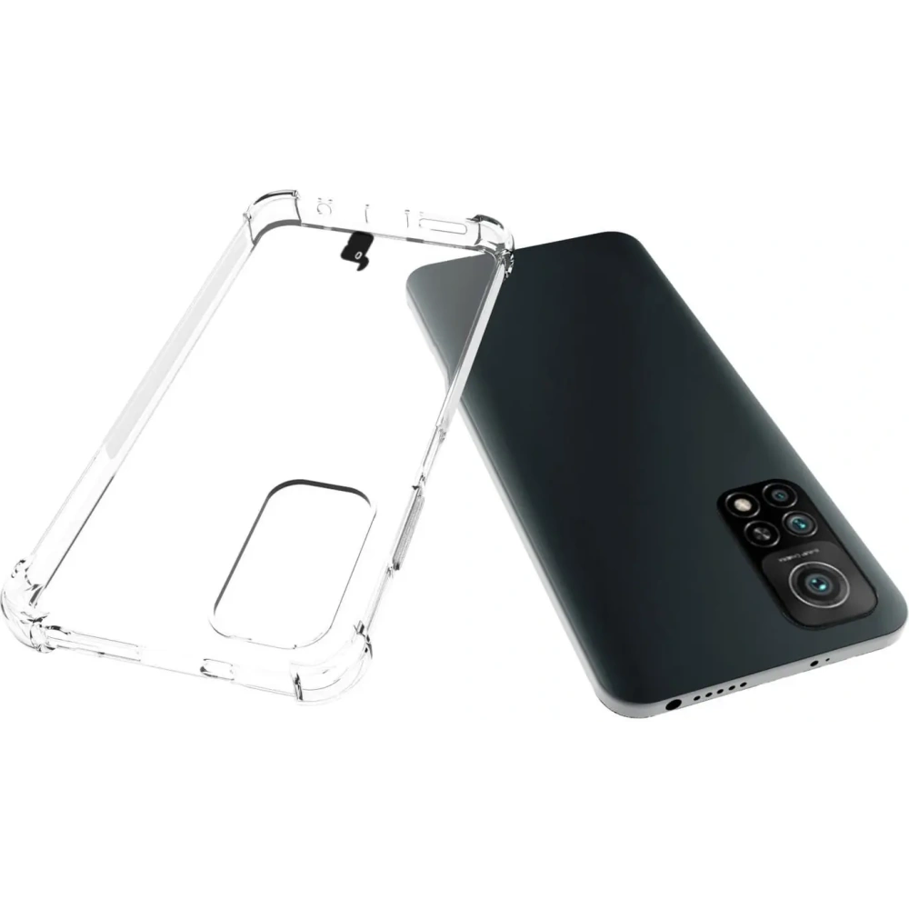 Etui + 2x szkło na ekran + obiektyw Bizon Case Clear Pack Xiaomi do Redmi Note 11S 4G przezroczyste