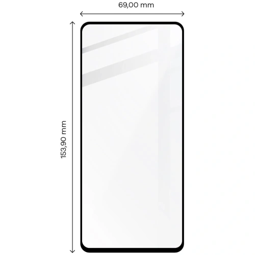 Kup Bizon Glass Edge edzett üveg - [2 PACK] + lencsevédelem Redmi Note 11s 4G fekete - BIZ2282 - {ean13} - Sklep Home Screen