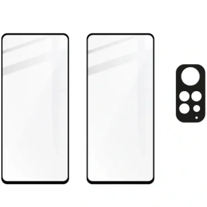 Kup Szkło hartowane Bizon Glass Edge - [2 PACK] + ochrona na obiektyw Redmi Note 11s 4G - BIZ2282 - {ean13} - Sklep Home Screen