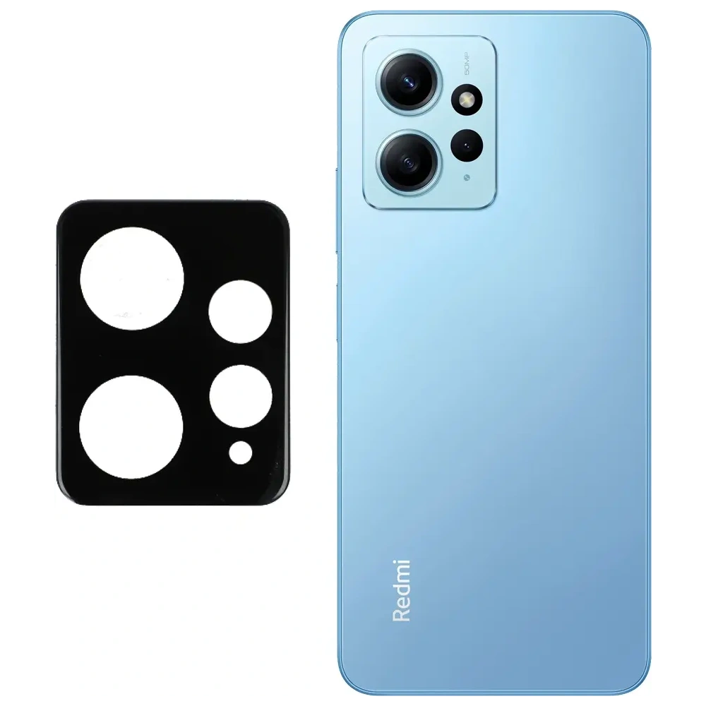 Szkło na aparat Bizon Glass Lens do Xiaomi Redmi Note 12 4G [2 PACK]