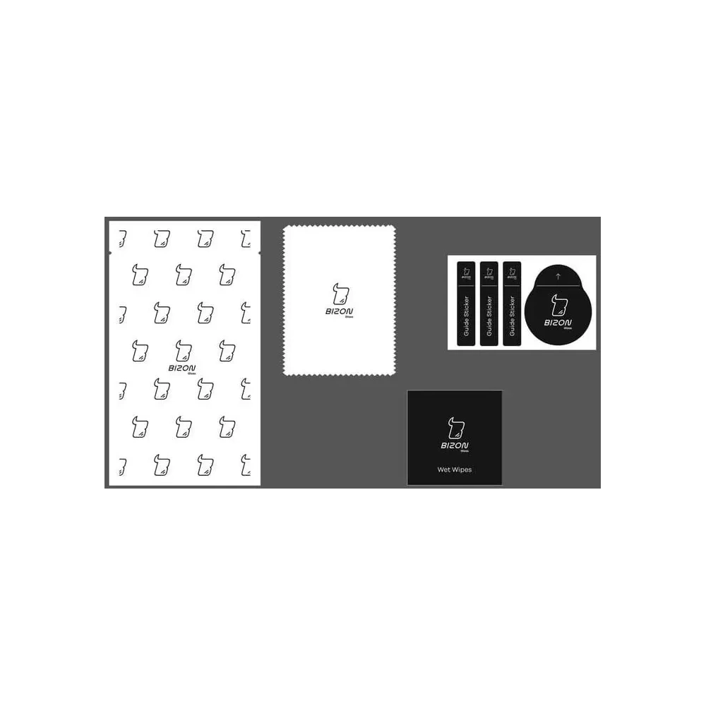 Szkło na aparat Bizon Glass Lens do Xiaomi Redmi Note 12 4G [2 PACK]