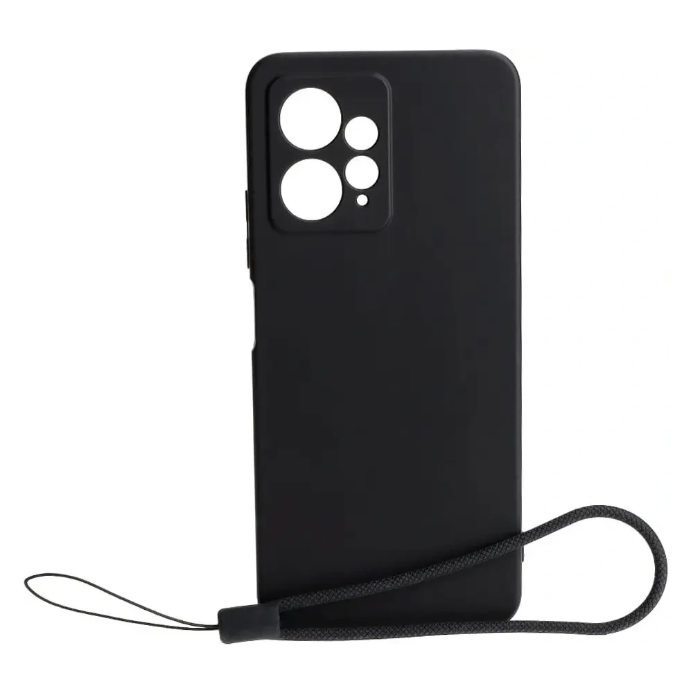 Etui Bizon Case Silicone do Xiaomi Redmi Note 12 4G czarne