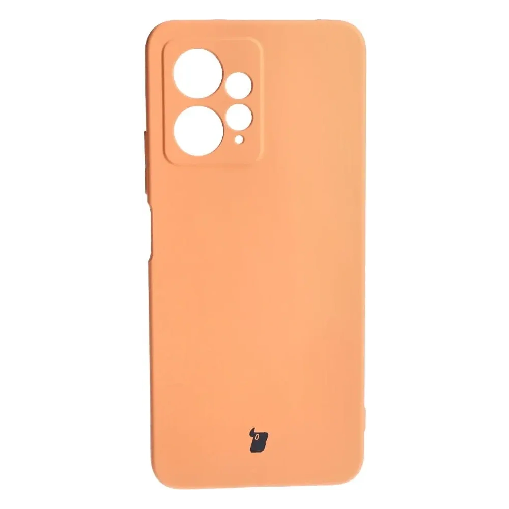 Etui Bizon Case Silicone do Xiaomi Redmi Note 12 4G pomarańczowe