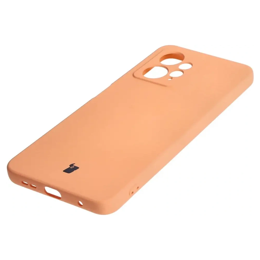Etui Bizon Case Silicone do Xiaomi Redmi Note 12 4G pomarańczowe