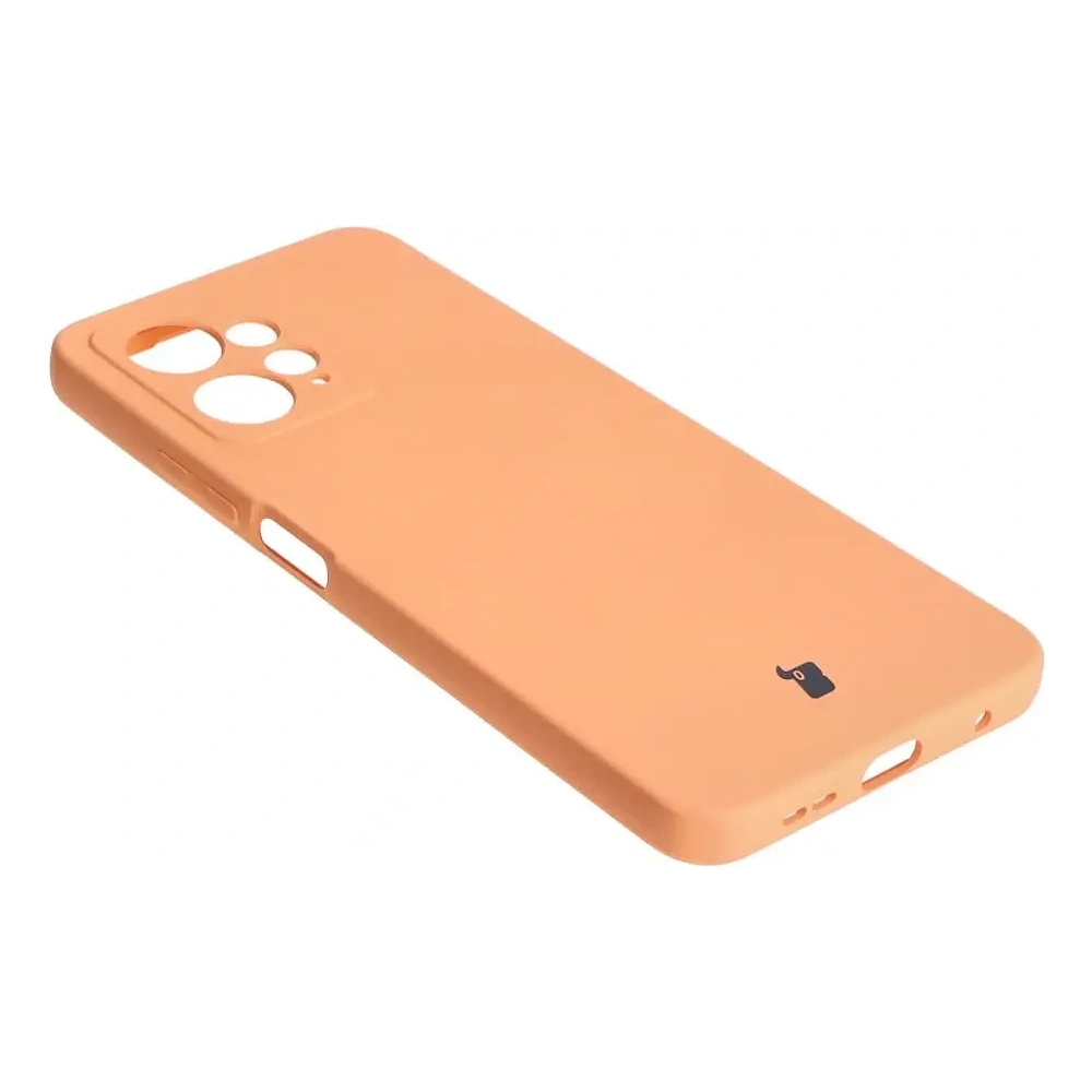 Etui Bizon Case Silicone do Xiaomi Redmi Note 12 4G pomarańczowe