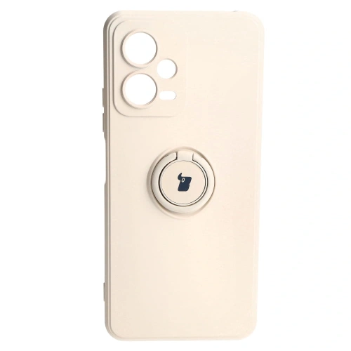 Kup Bizon Case Szilikon Gyűrű Sq Xiaomi Redmi Note 12 5G/Poco X5 bézs - BIZ2293 - {ean13} - Sklep Home Screen